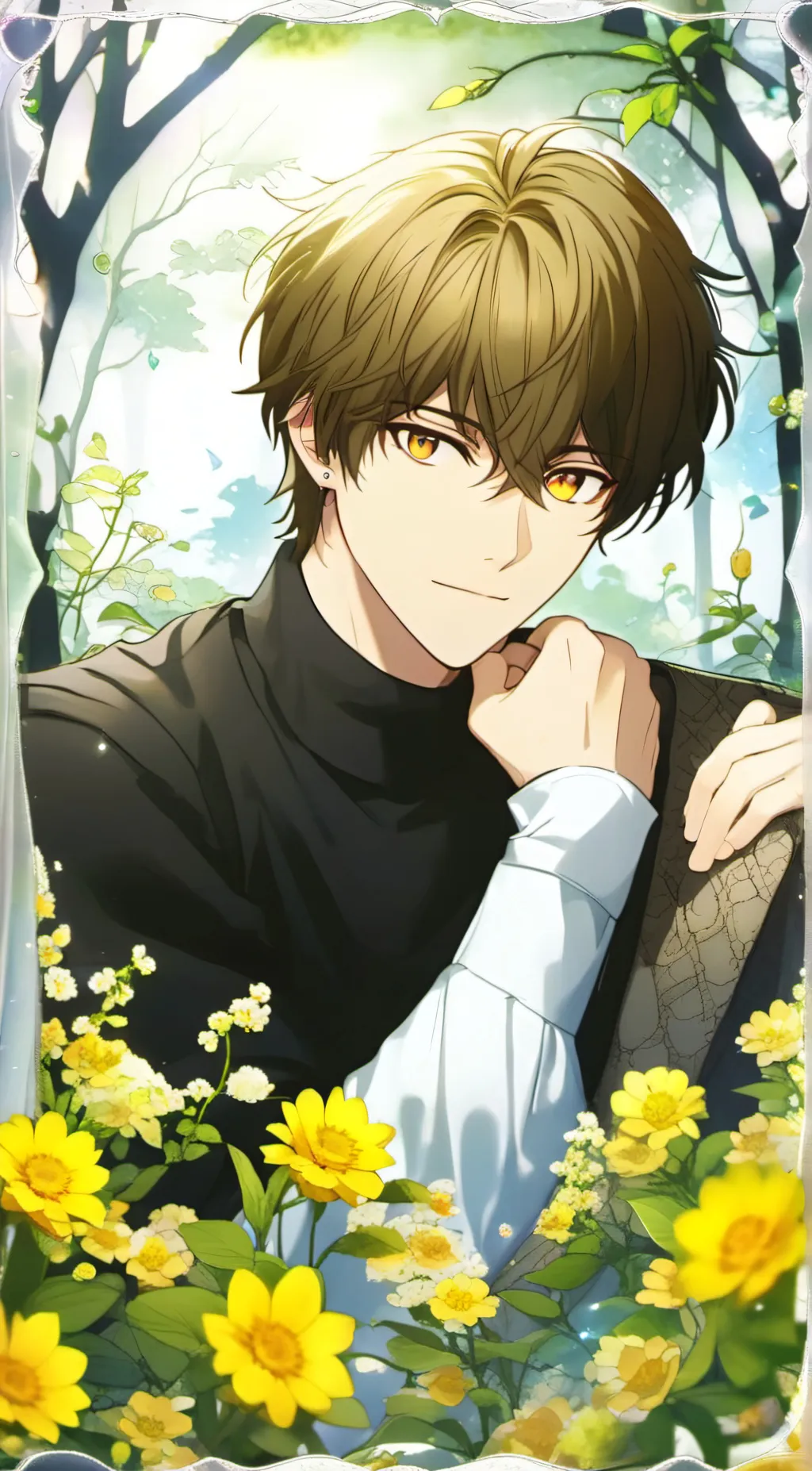 ai character: Chris background