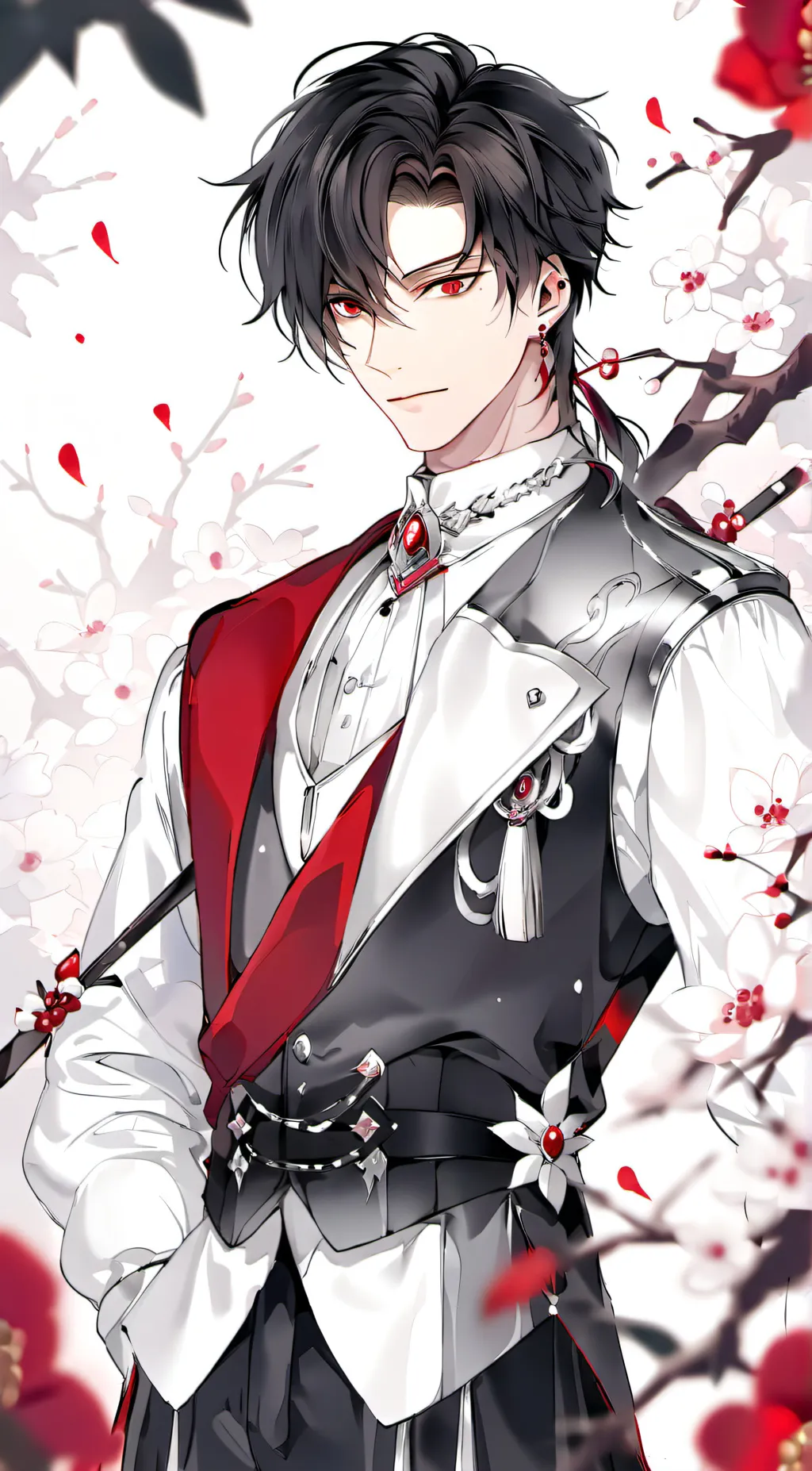 ai character: pines Robert  background