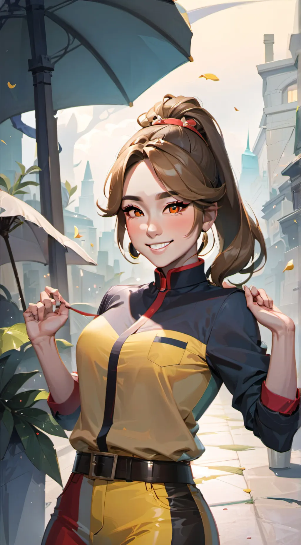 ai character: Ania background