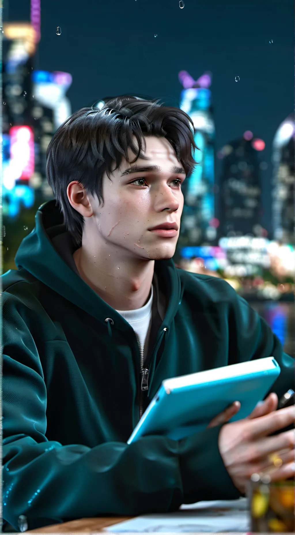 ai character: Ace  background