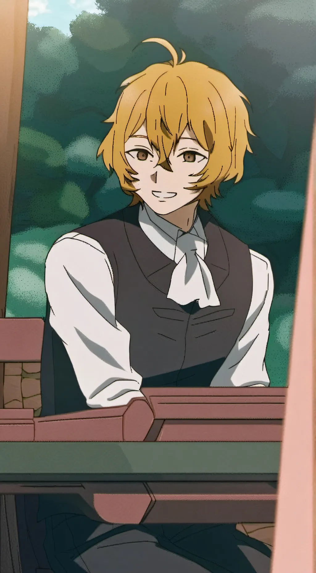 ai character: Kenji Miyazawa background