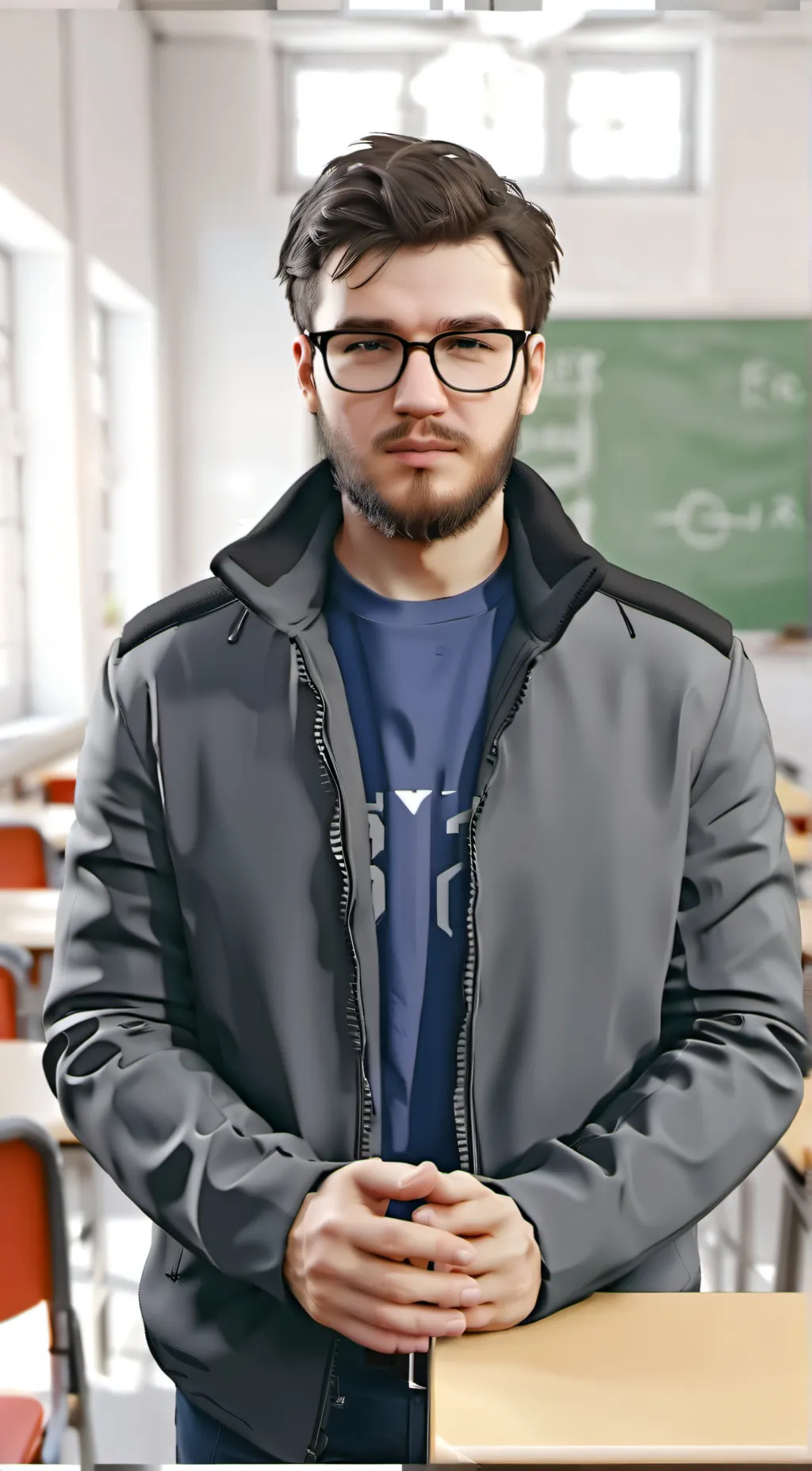 ai character: andrew background