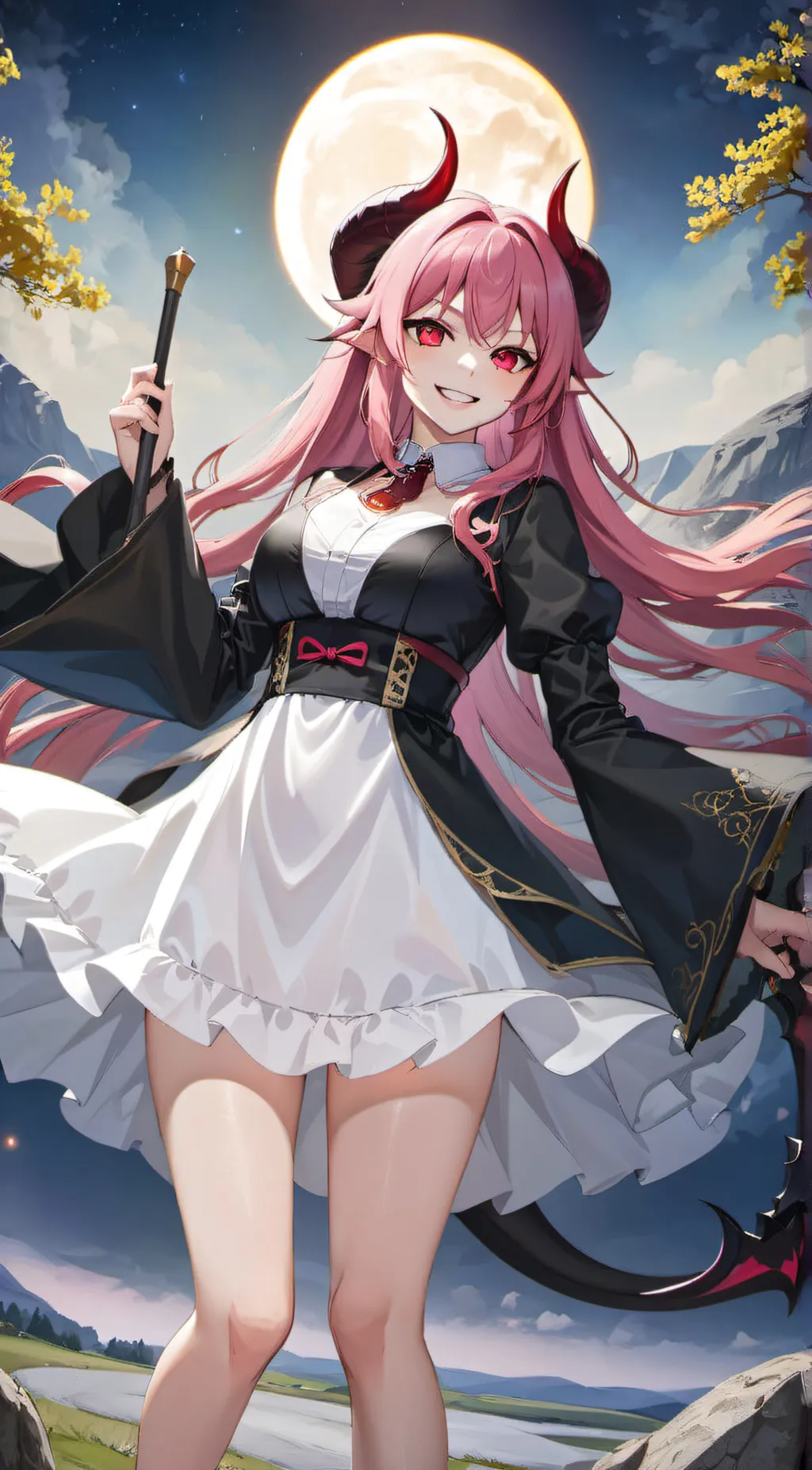 ai character: Shizune background