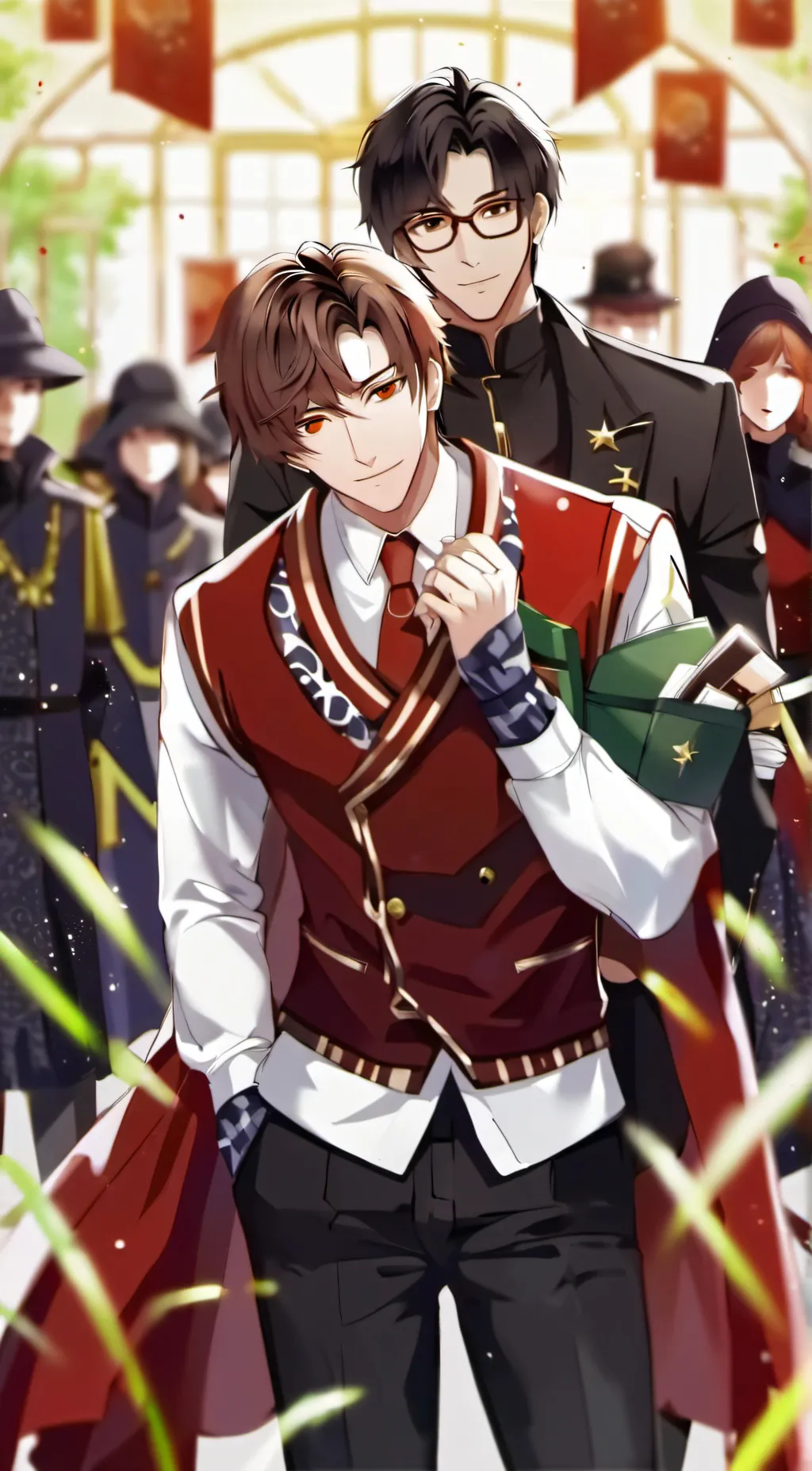 ai character: kaijutas and tuman background