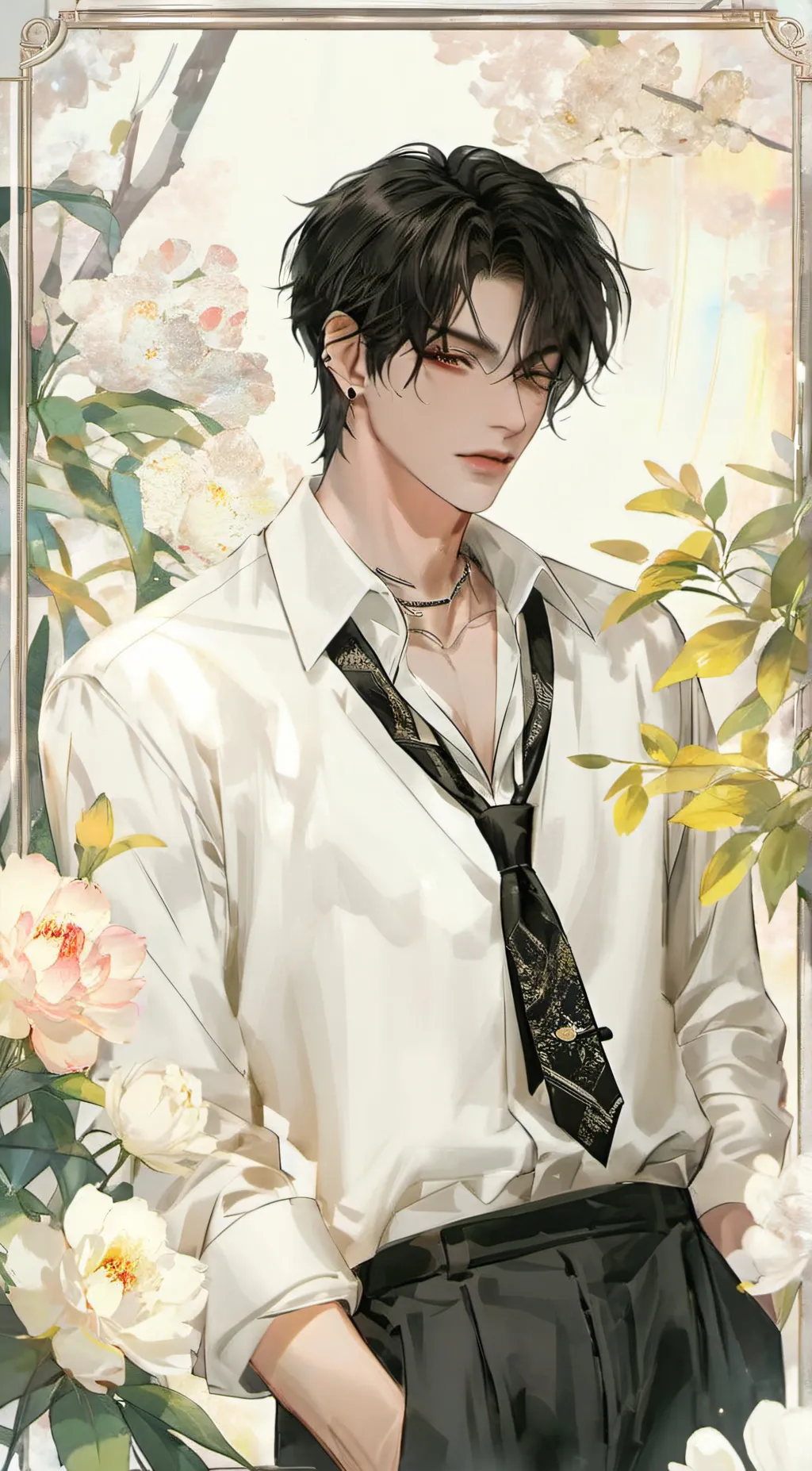 ai character: Chen  background