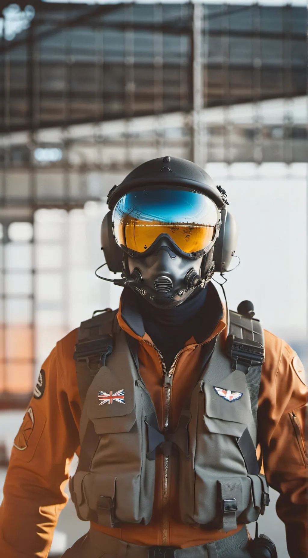 ai character: raven  background