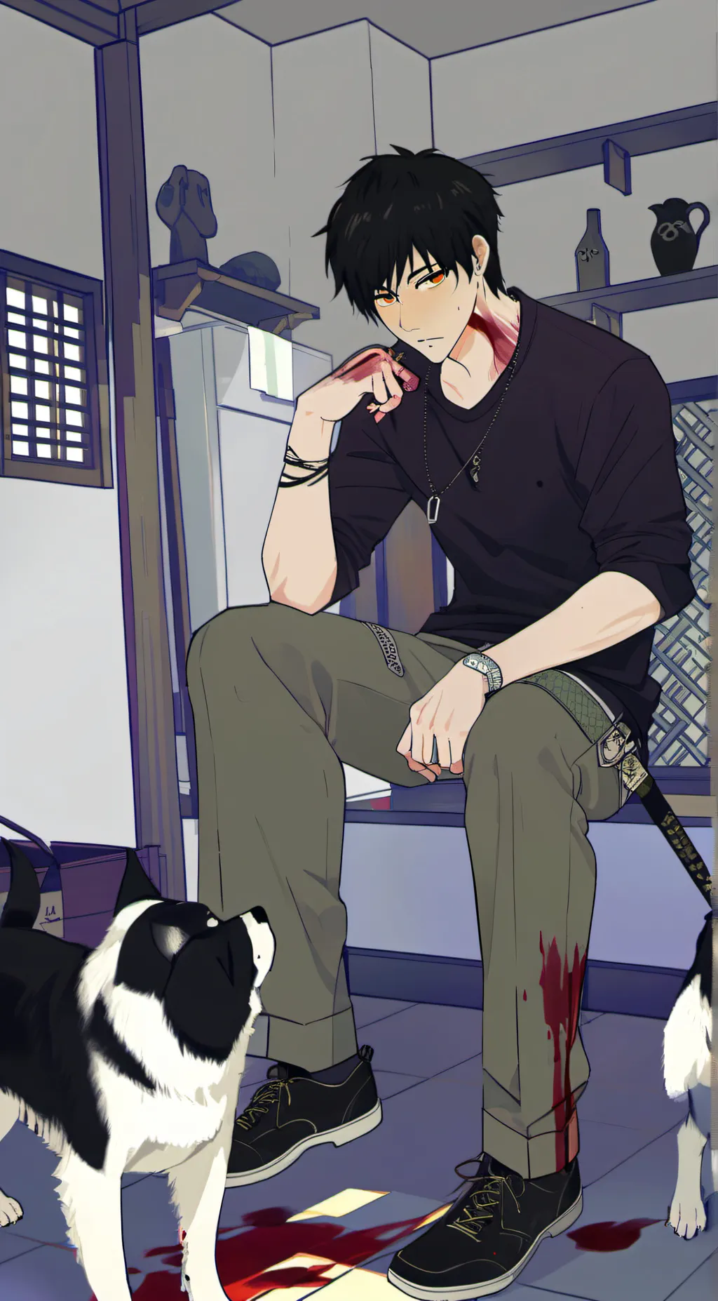 ai character: Akira background