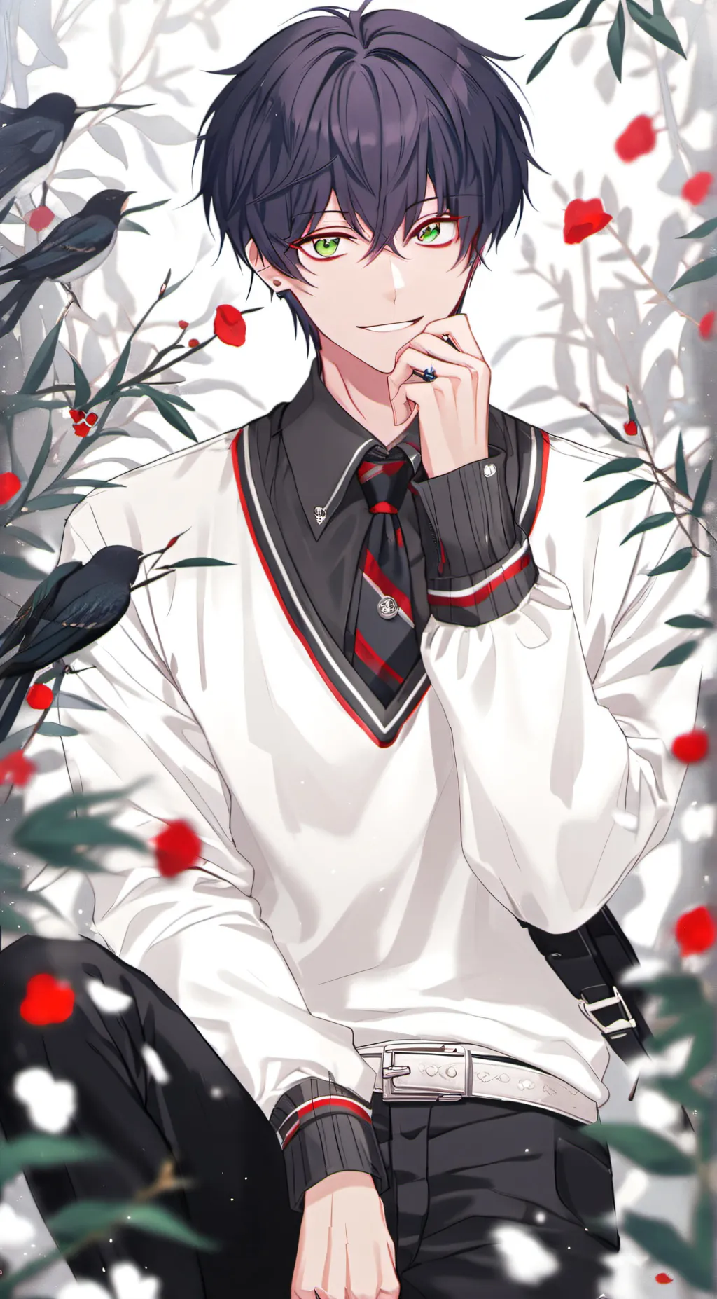 ai character: Max background