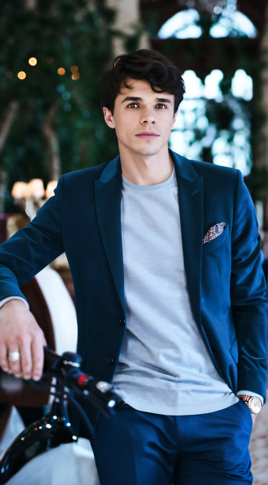 ai character: Brent🍆🍒🍑 background