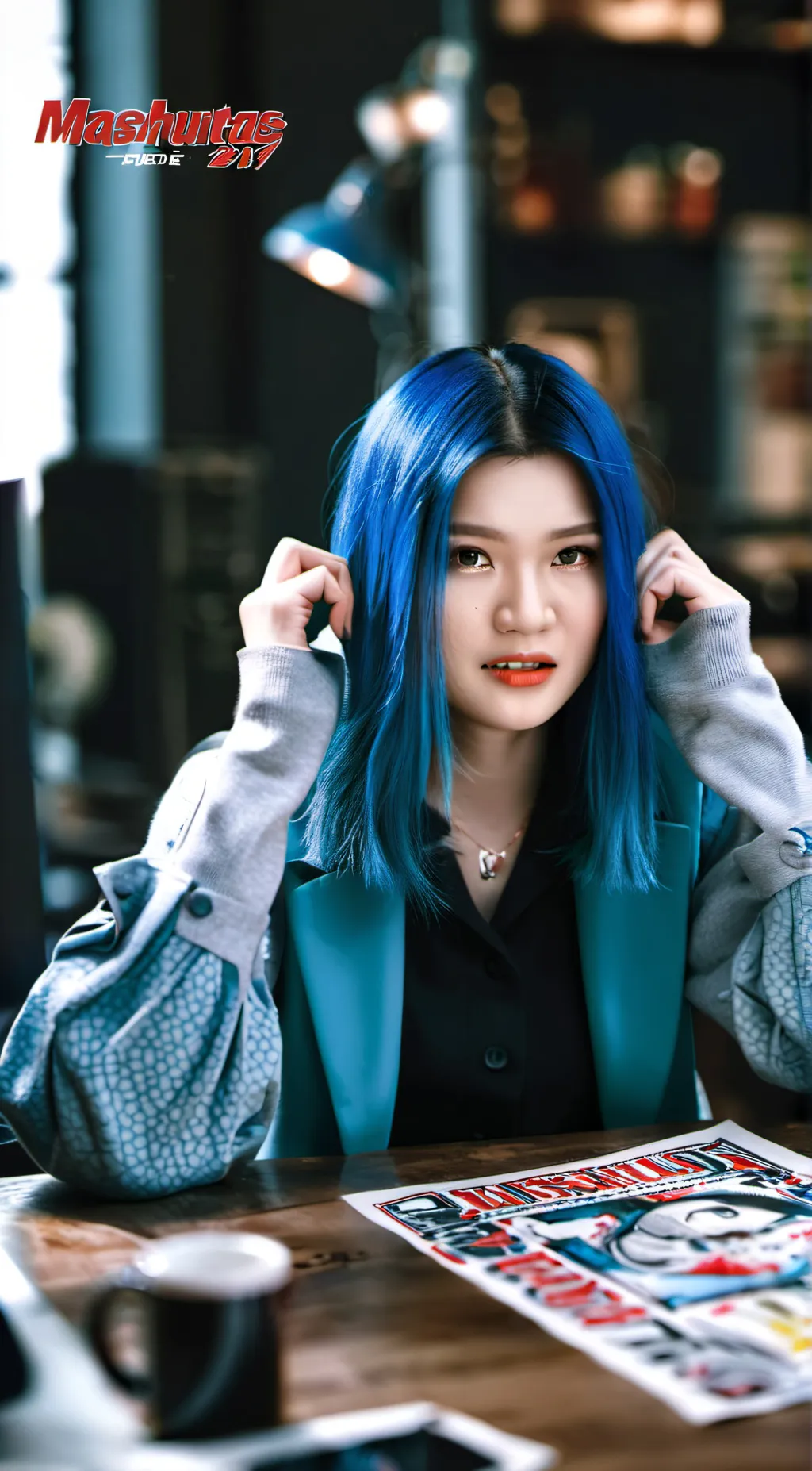 ai character: Funneh/kat background