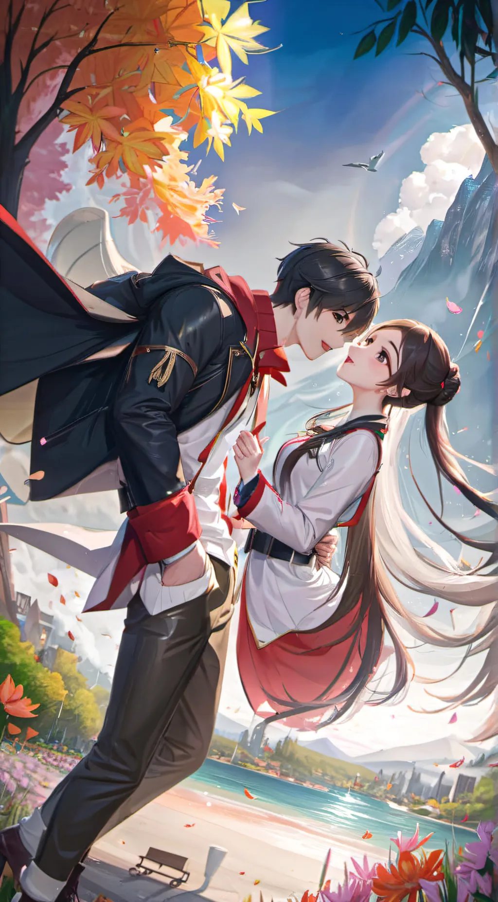 ai character: Ashley background