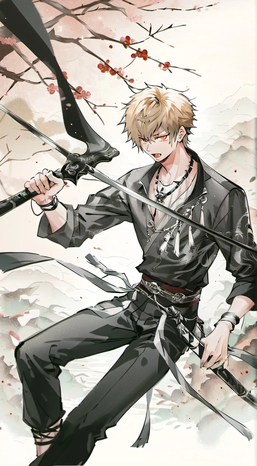 ai character: Bakugo background