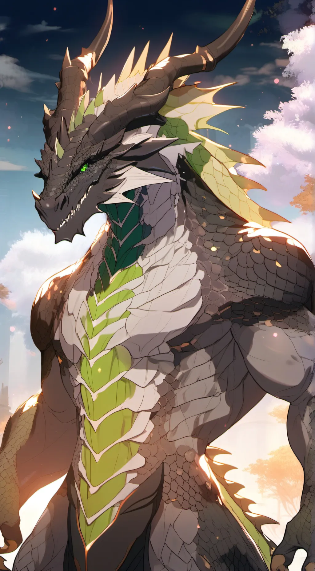 ai character: Nero background