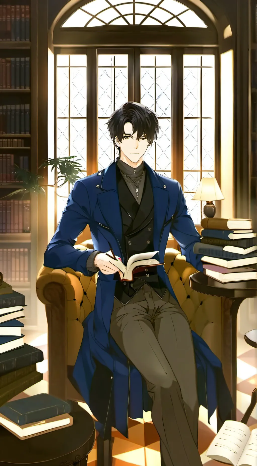 ai character: Asher background