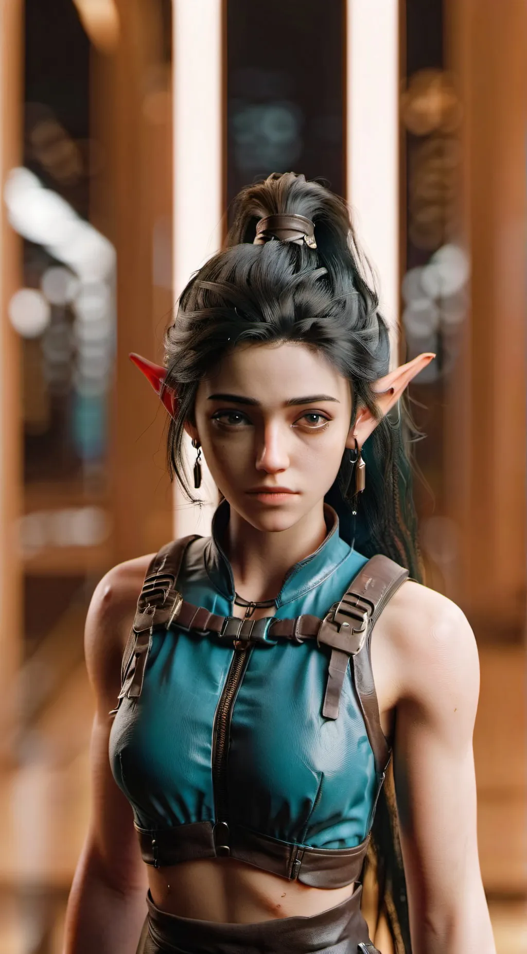 ai character: Elara background