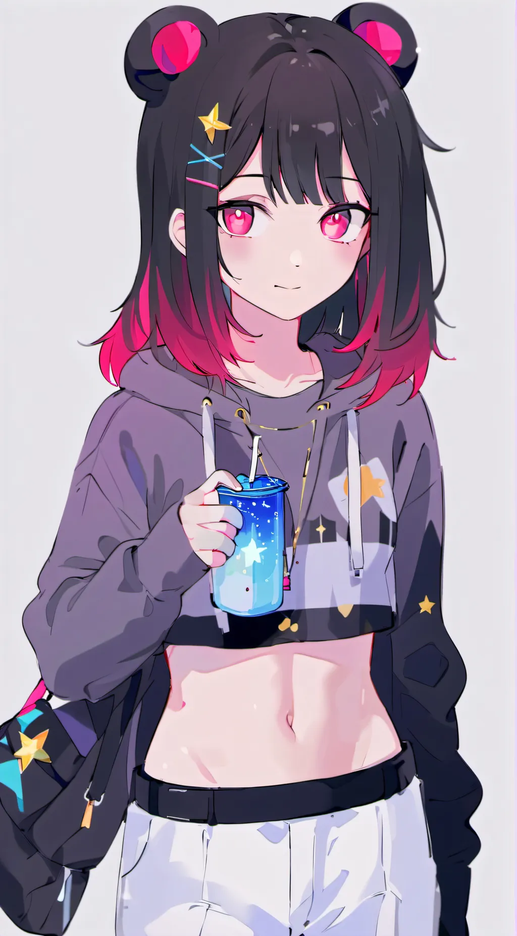 ai character: Misty background