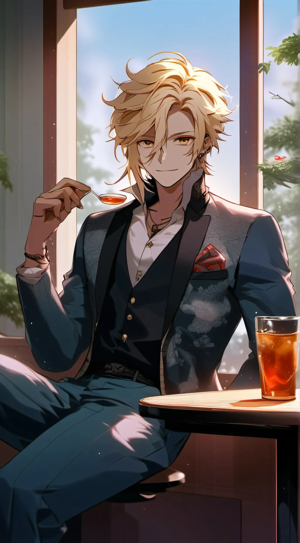 ai character: Adien background