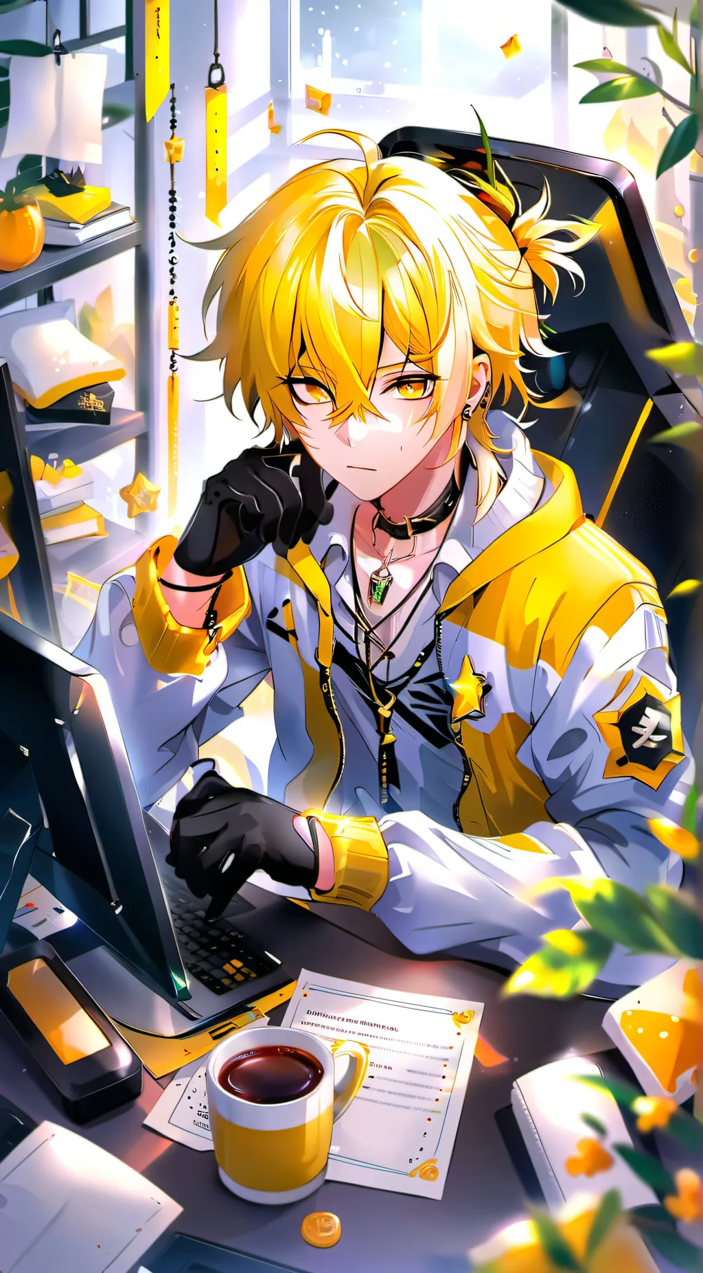 ai character: Archen background