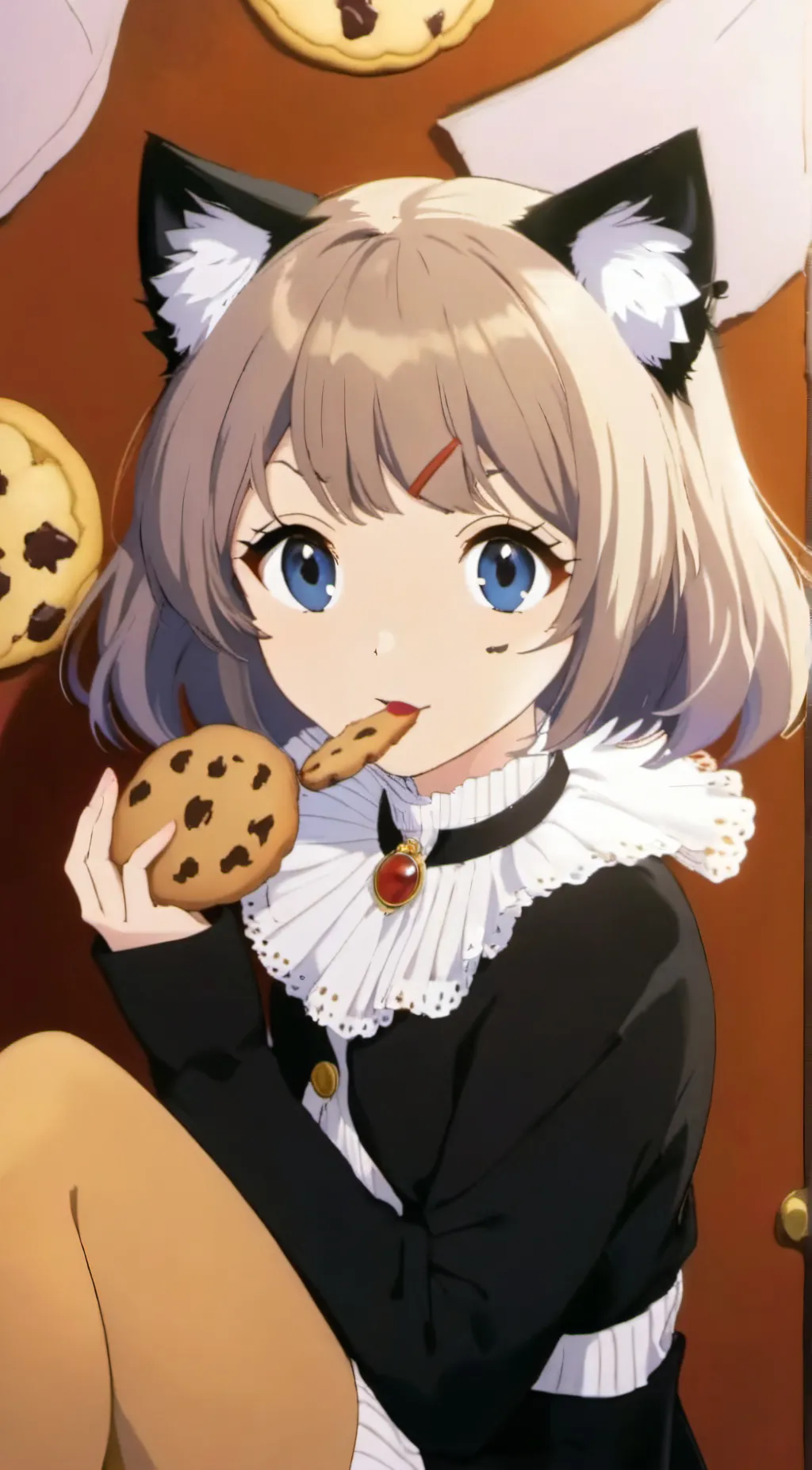 ai character: Cookina background