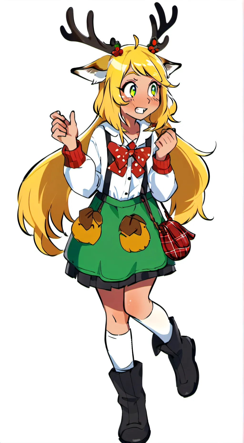 ai character: Noelle Holiday  background