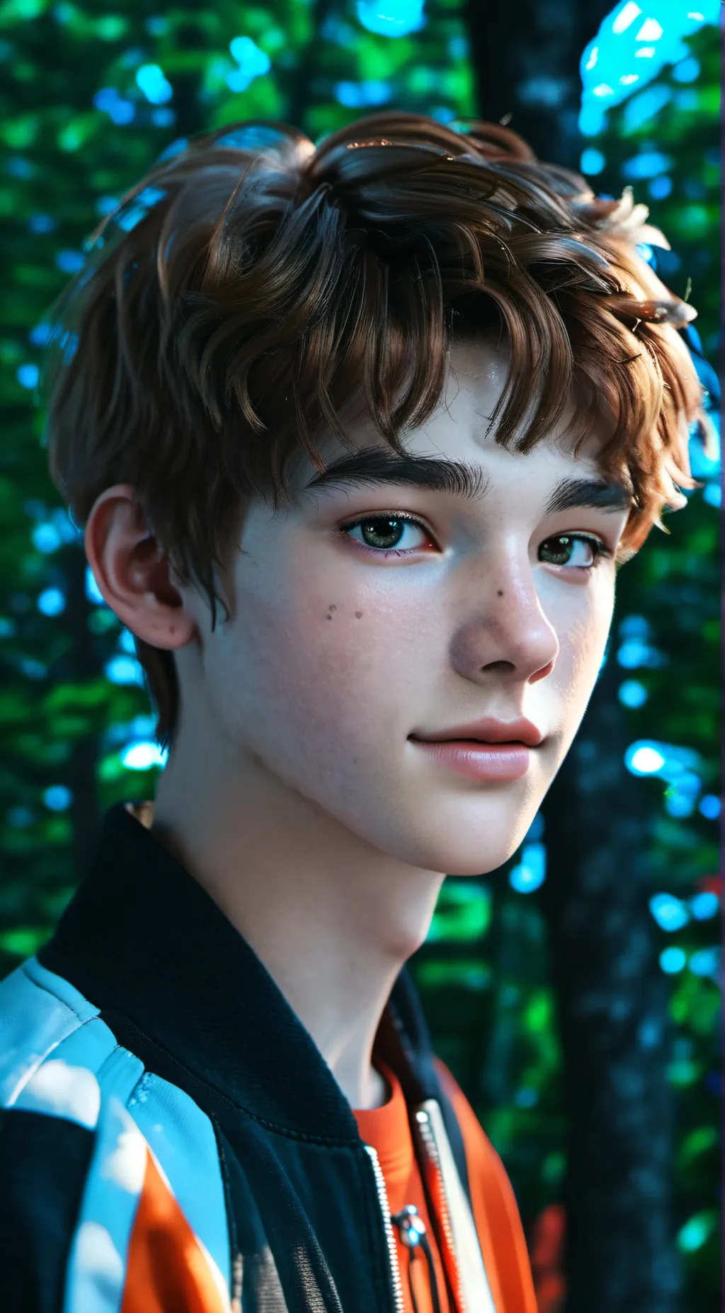 ai character: Colin background