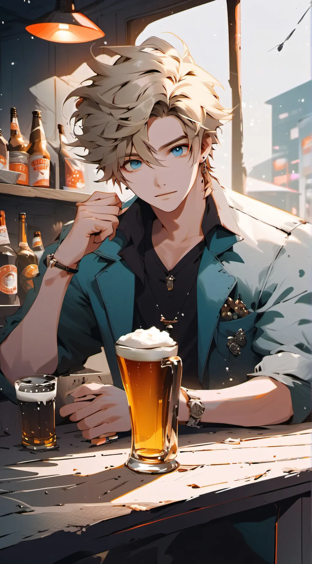 ai character: Franz background