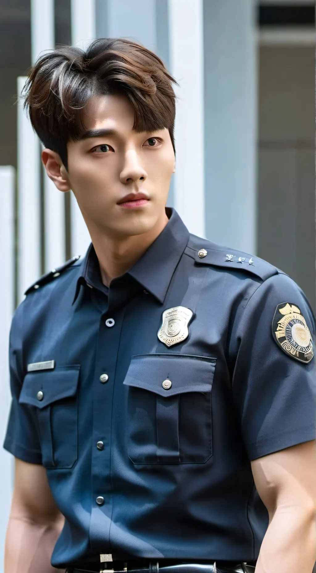 ai character: Travis Kim background