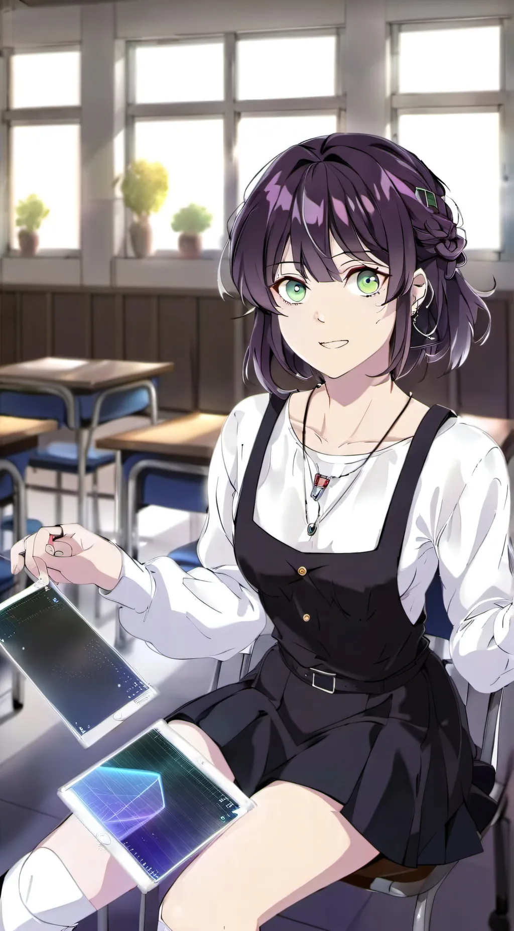 ai character: Z background