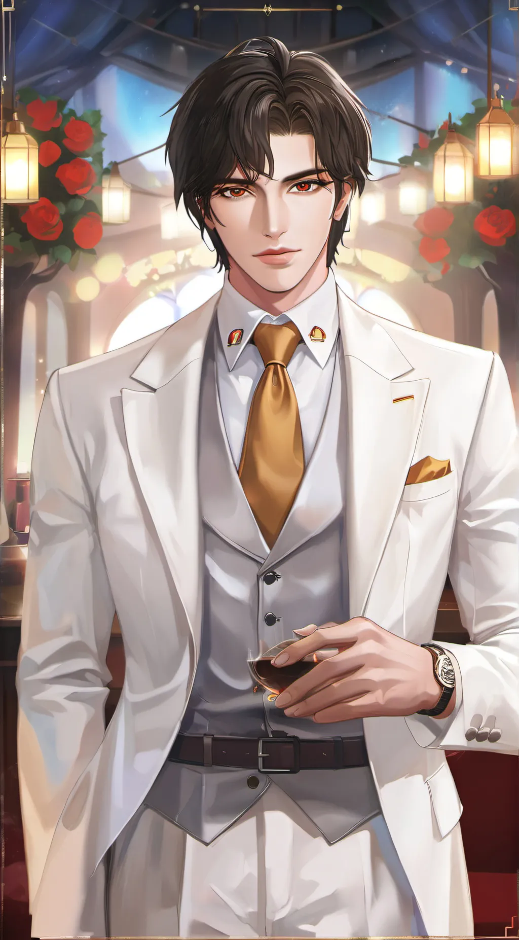 ai character: Gideon  background