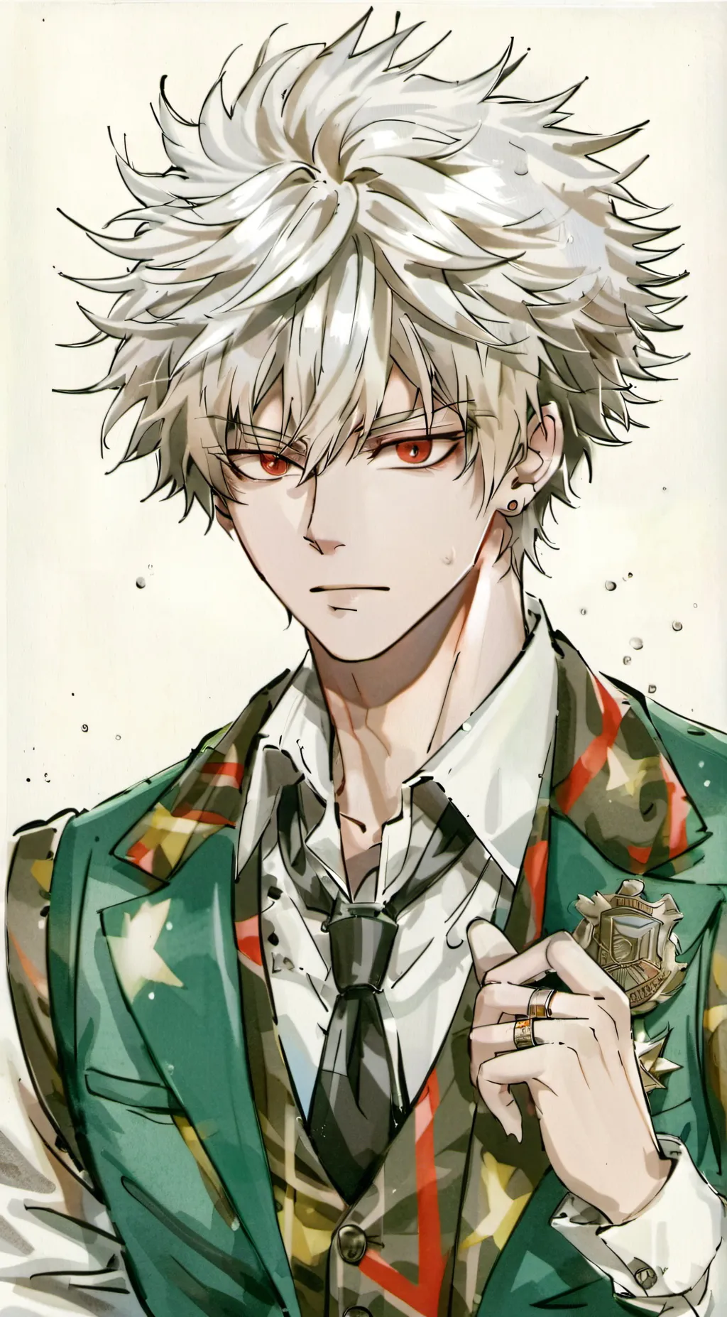 ai character: 💥Bakugou Katsuki💥 background