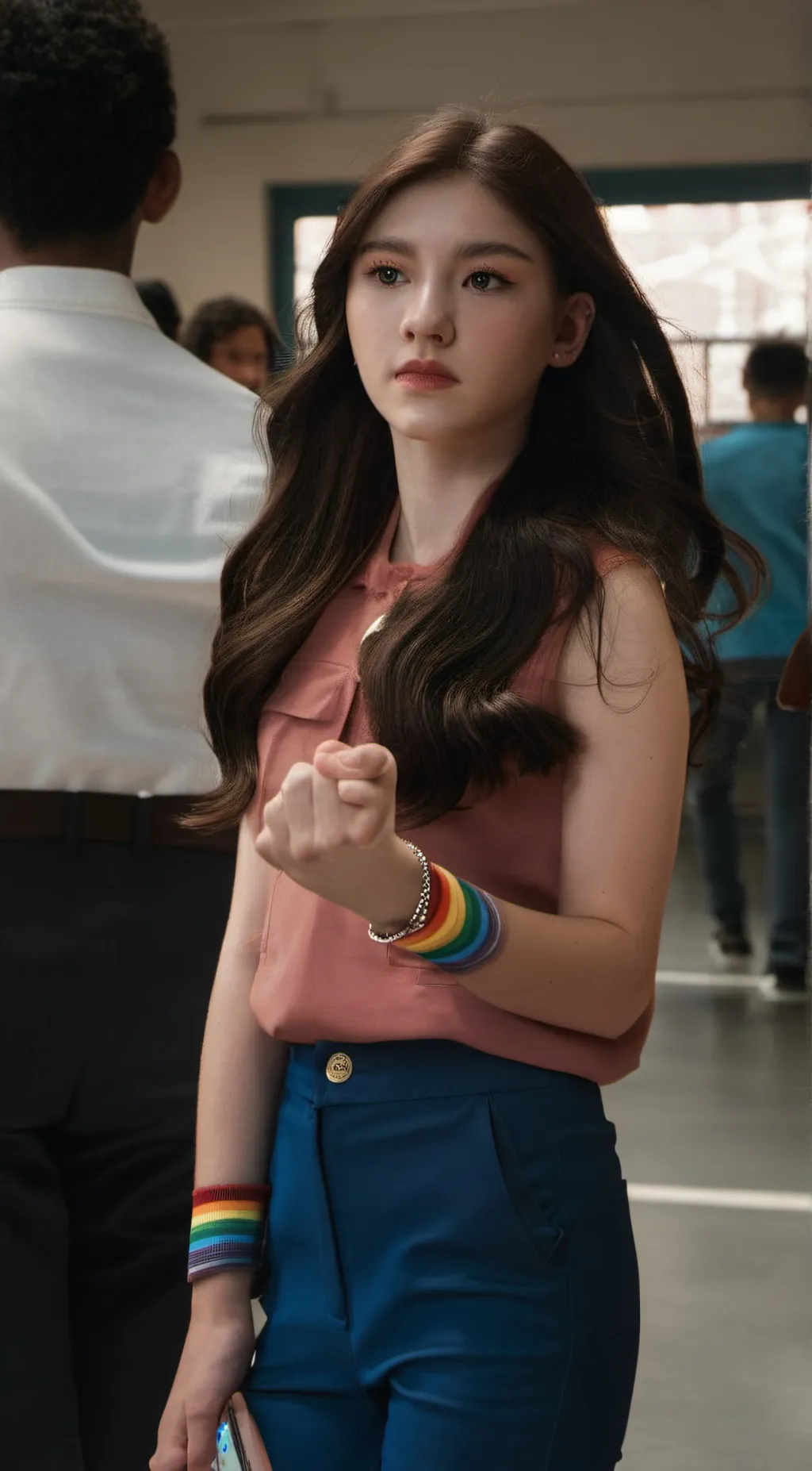 ai character: Addison background