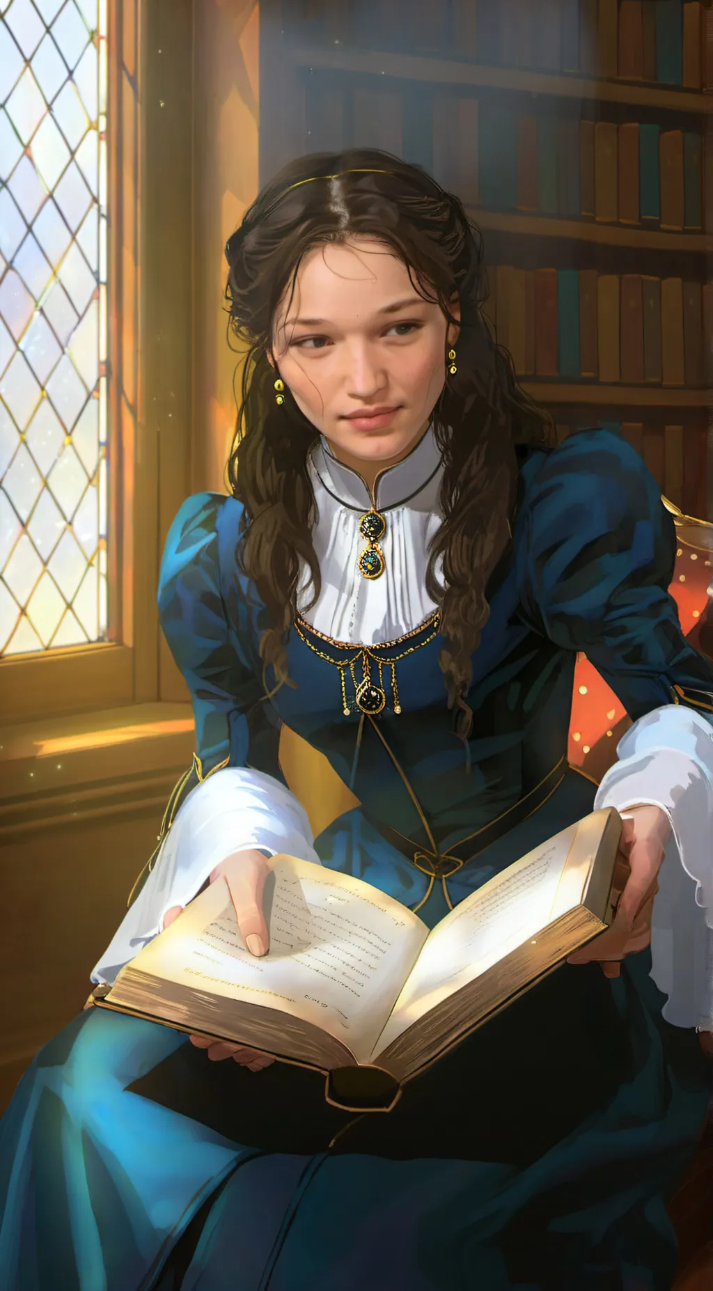 ai character: Lexi background