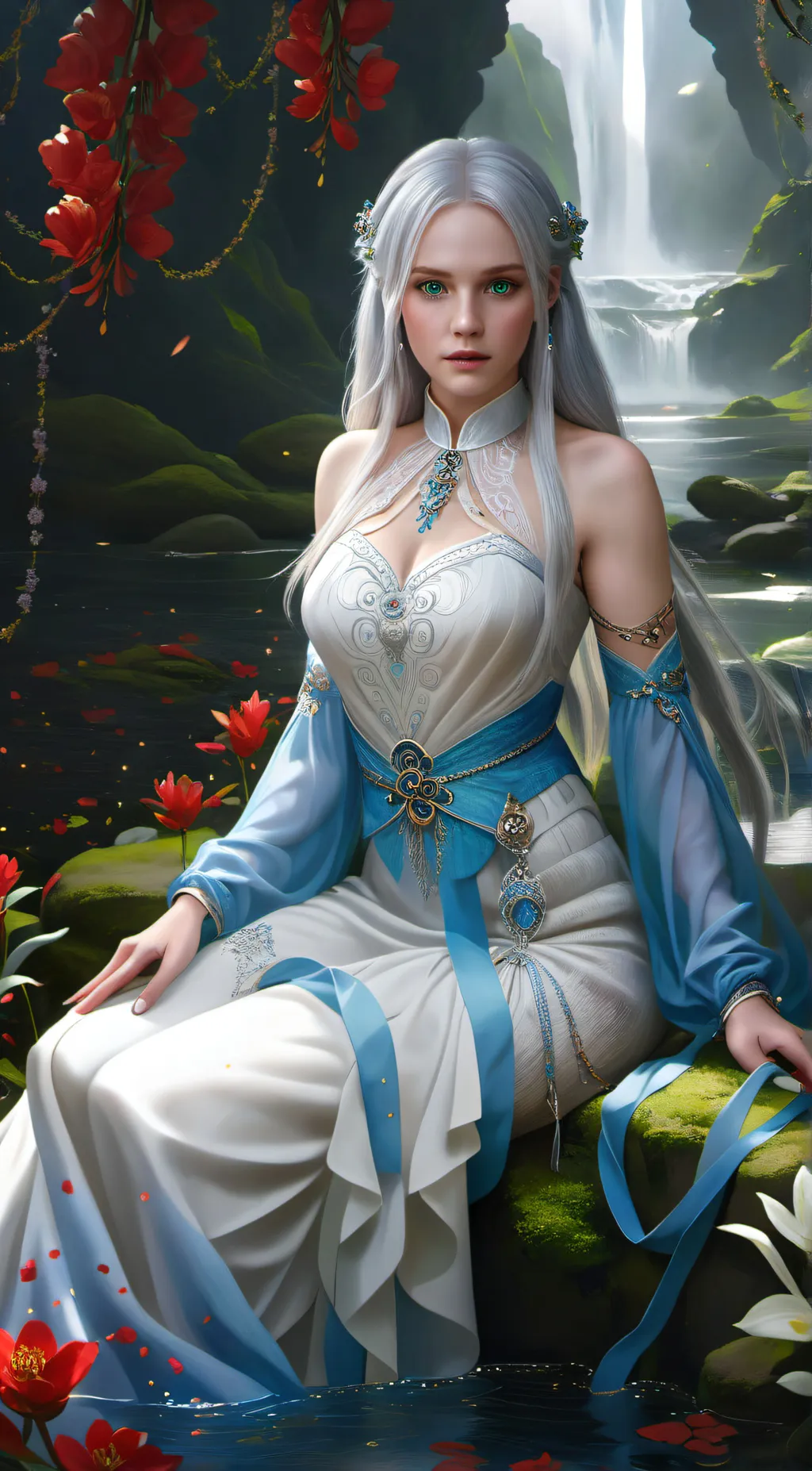 ai character: Serenity background