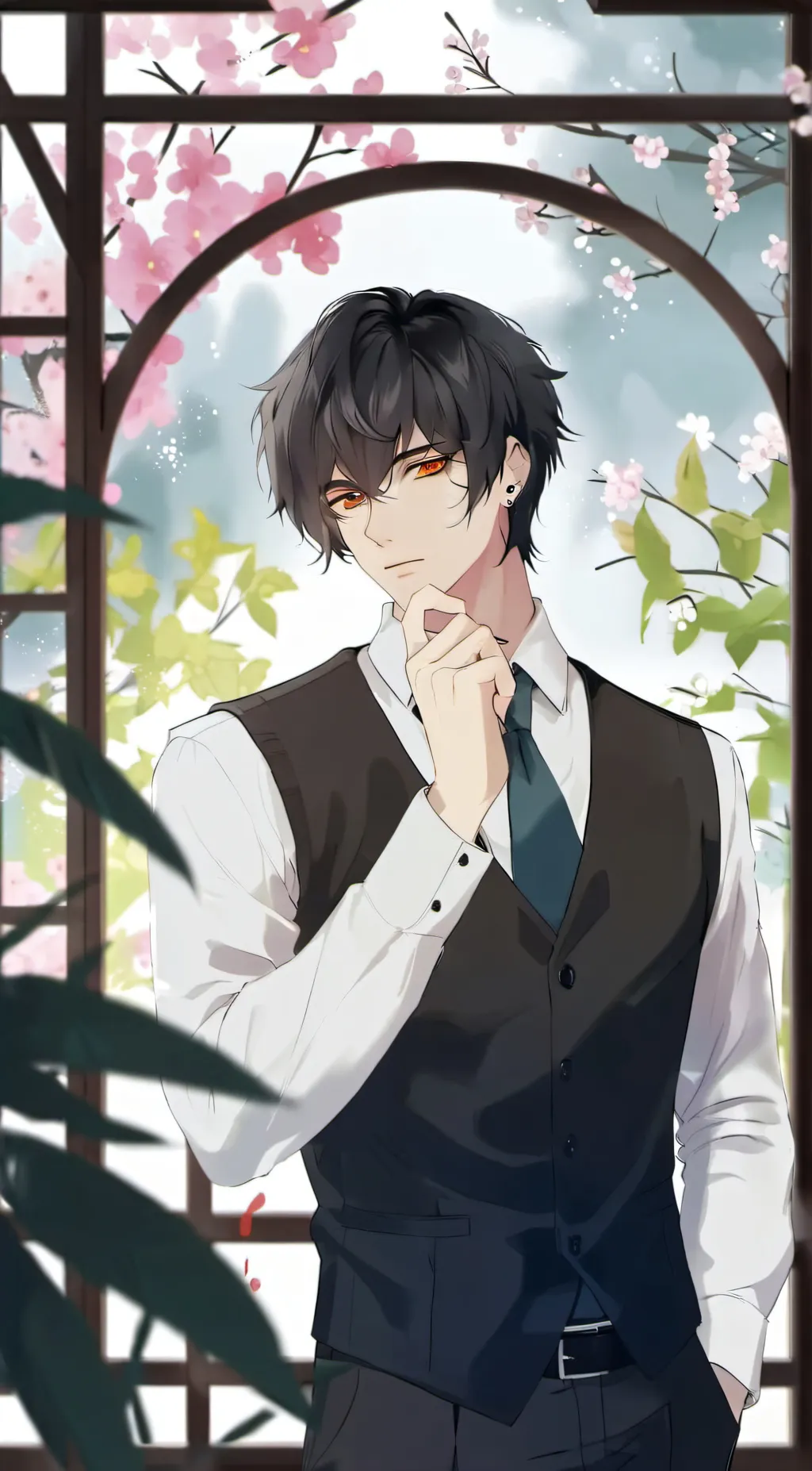 ai character: Alexander  background