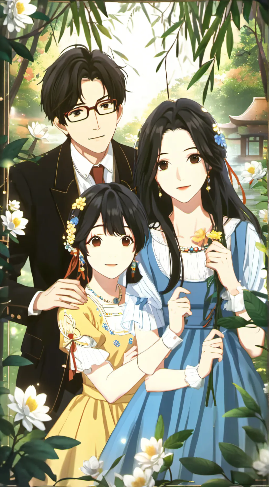 ai character: Good Family background