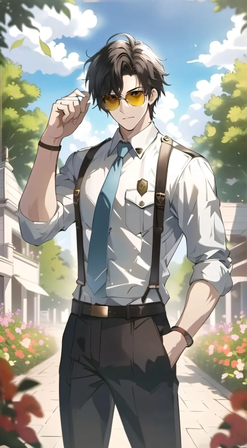 ai character: Kai background