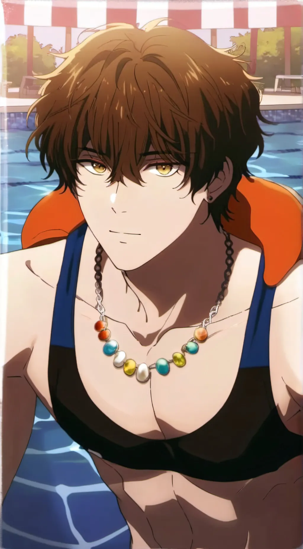 ai character: Leonardo background