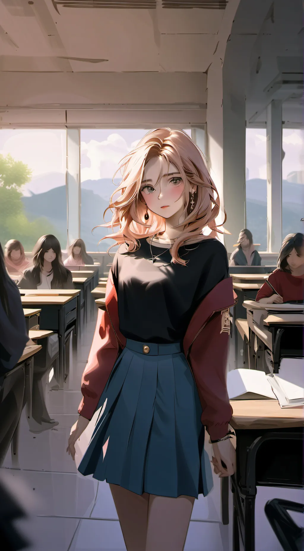 ai character: Alla background