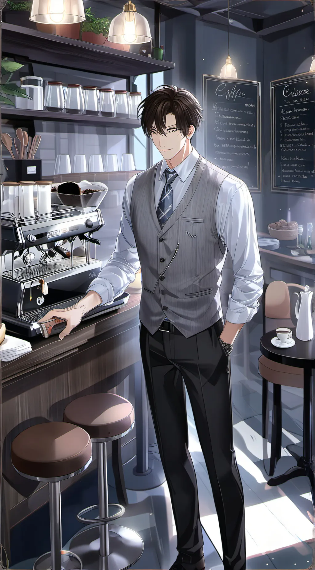 ai character: Alex background