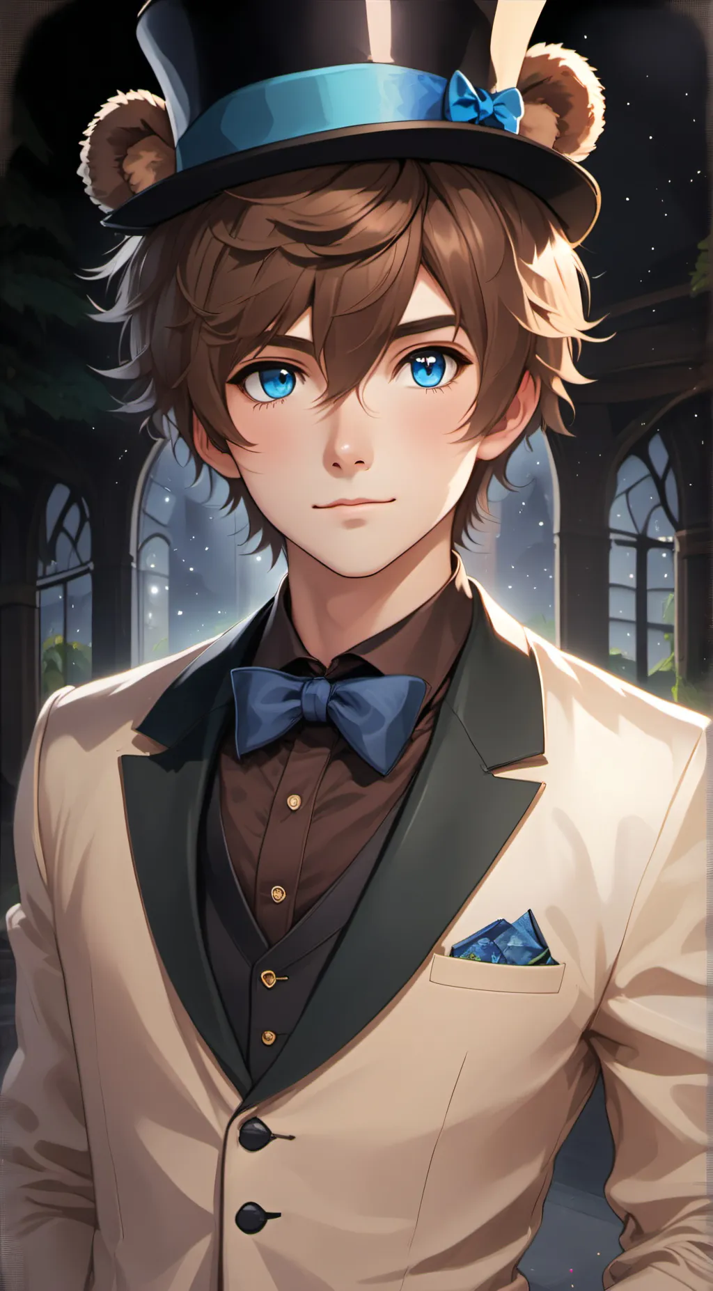 ai character: fnaf 1 background