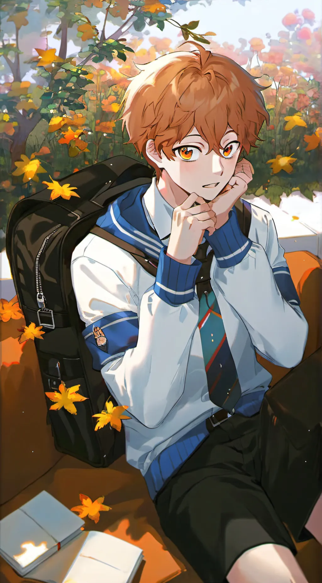 ai character: Shoya background