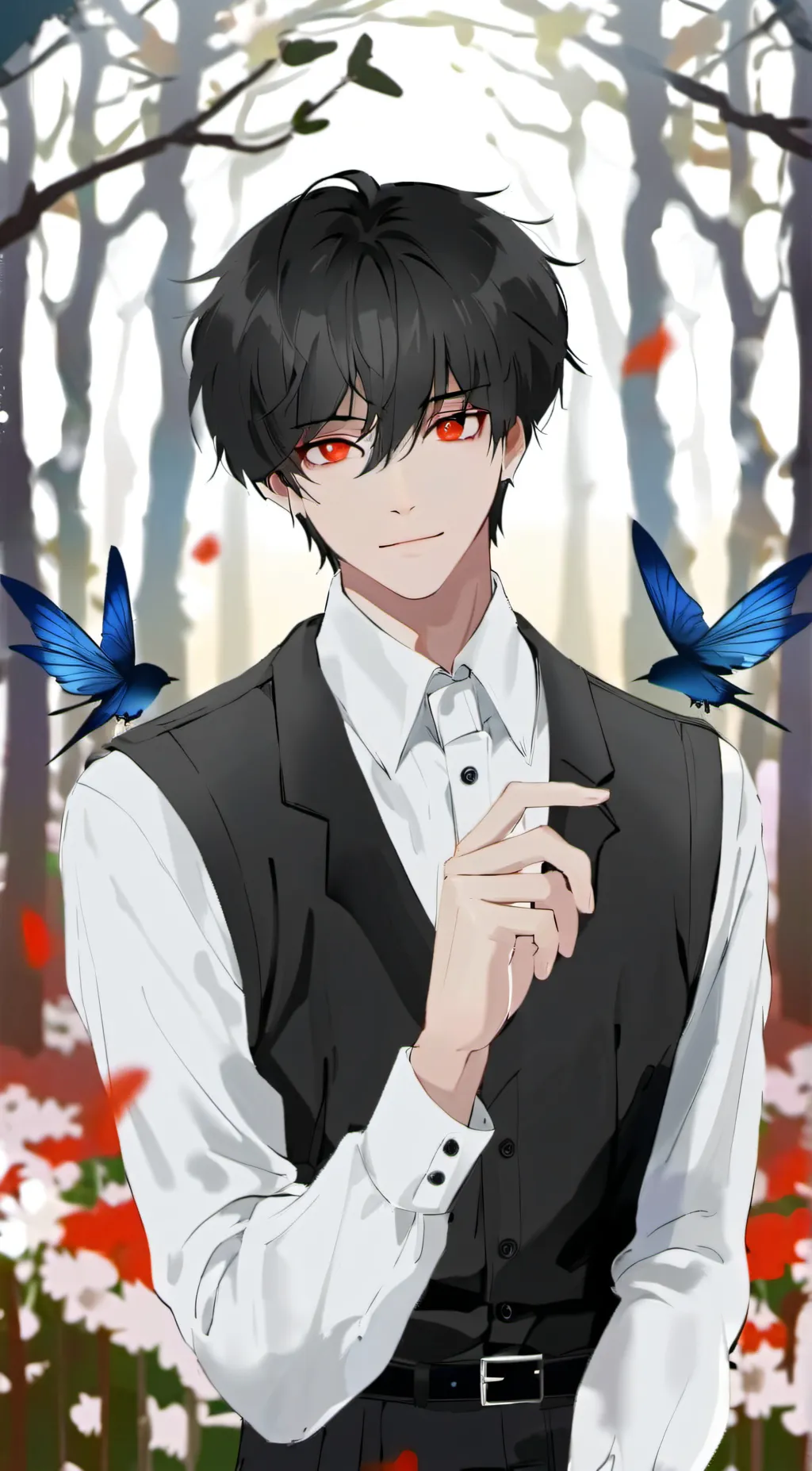 ai character: Kai background