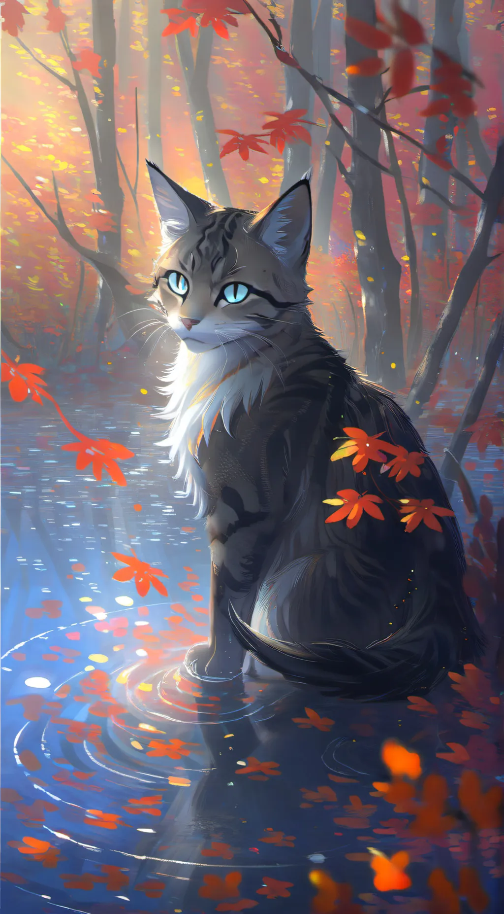 ai character: ice'wing background