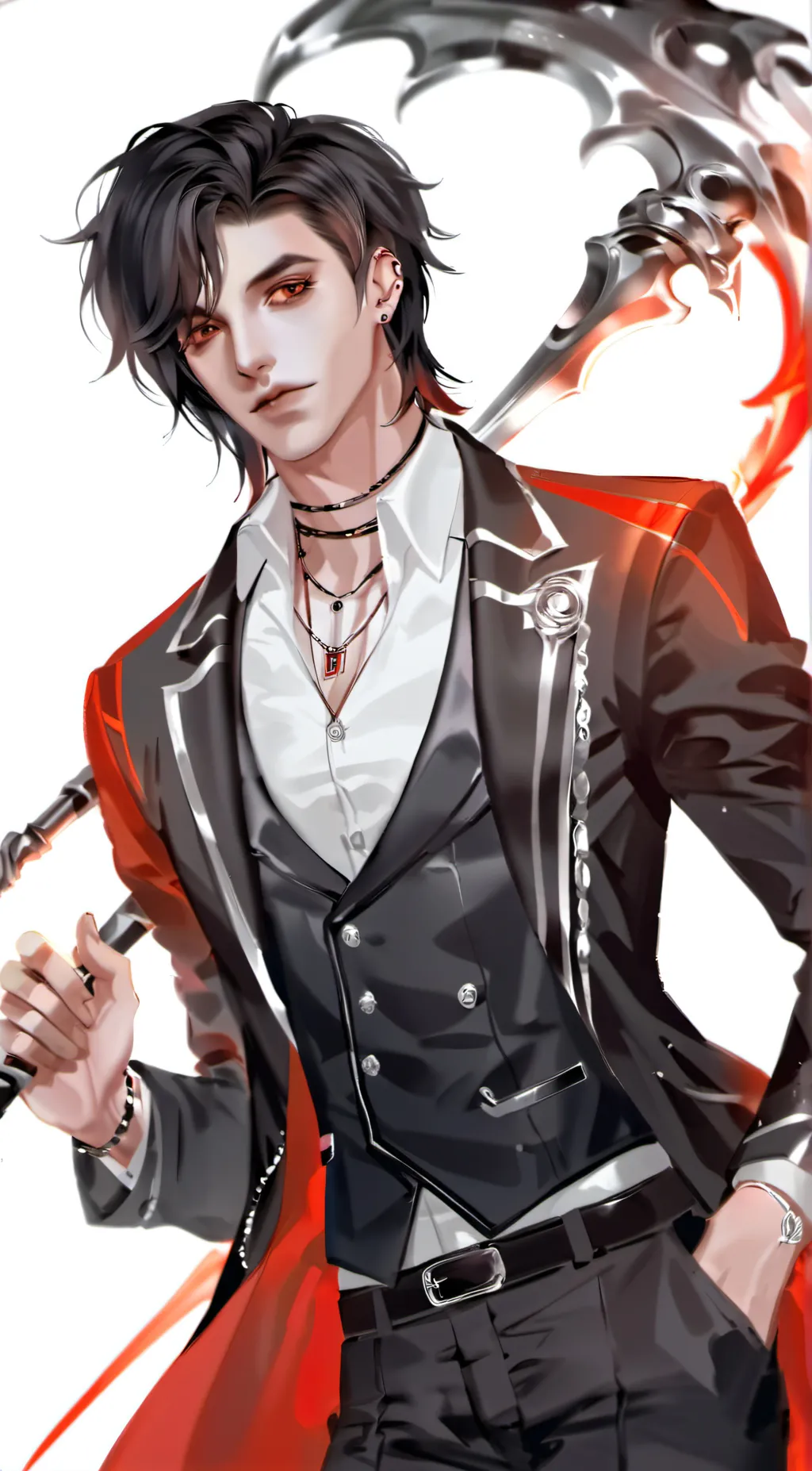 ai character: Jax Danem  background