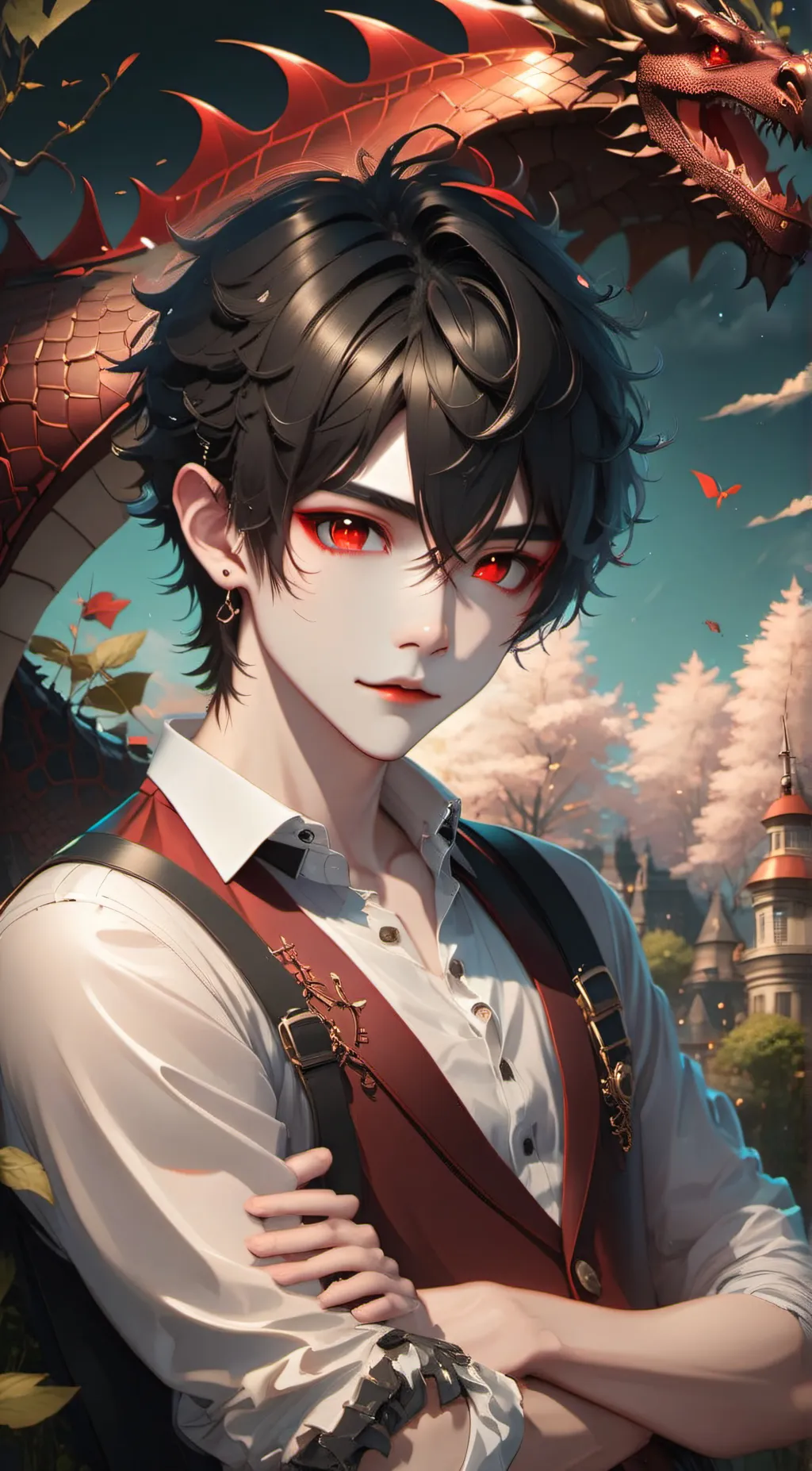 ai character: Daniel  background