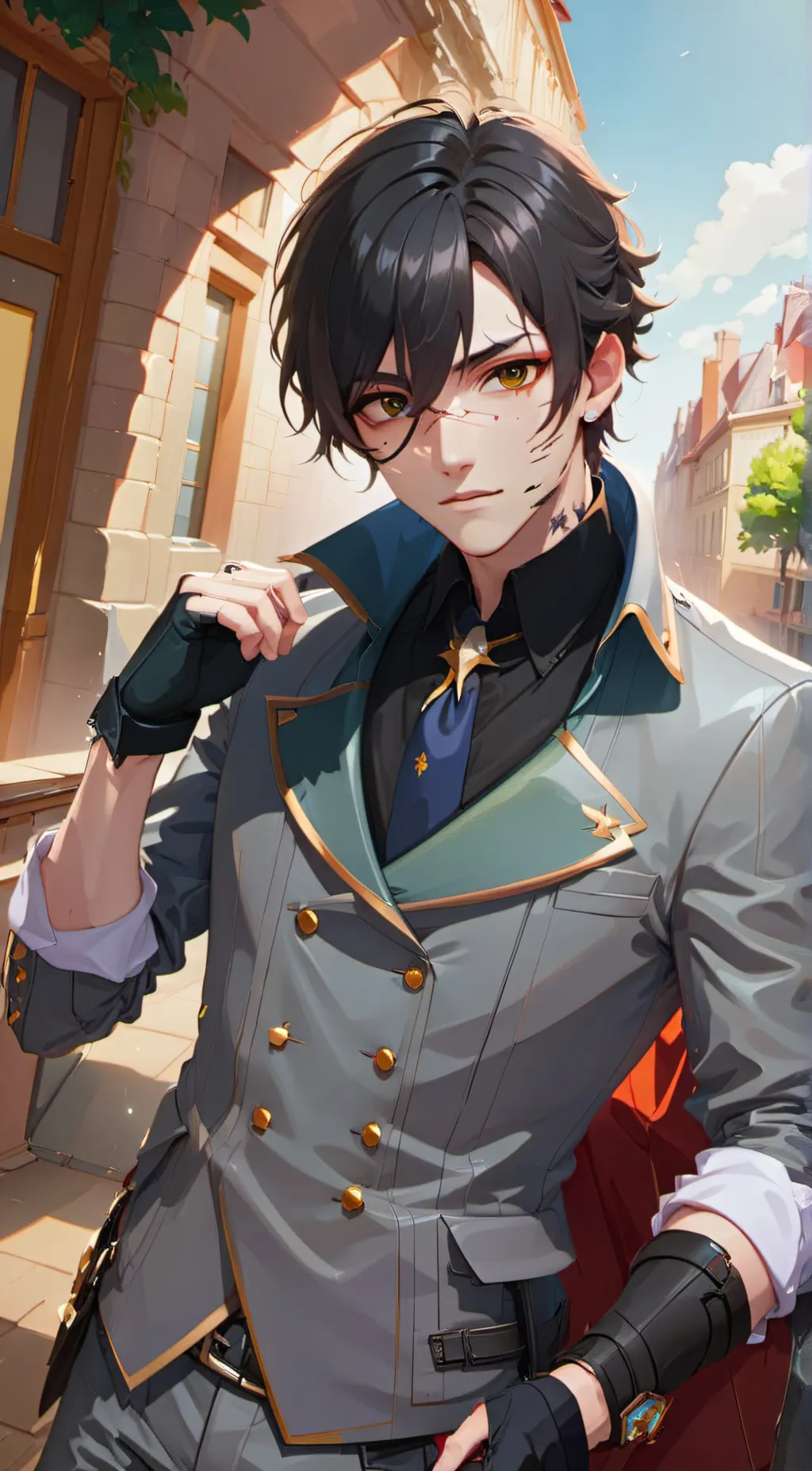 ai character: Montague background