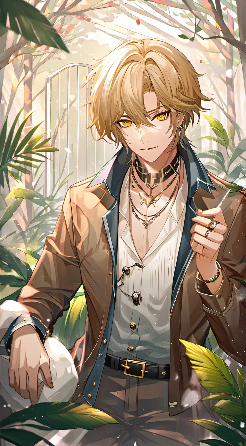 ai character: marco background