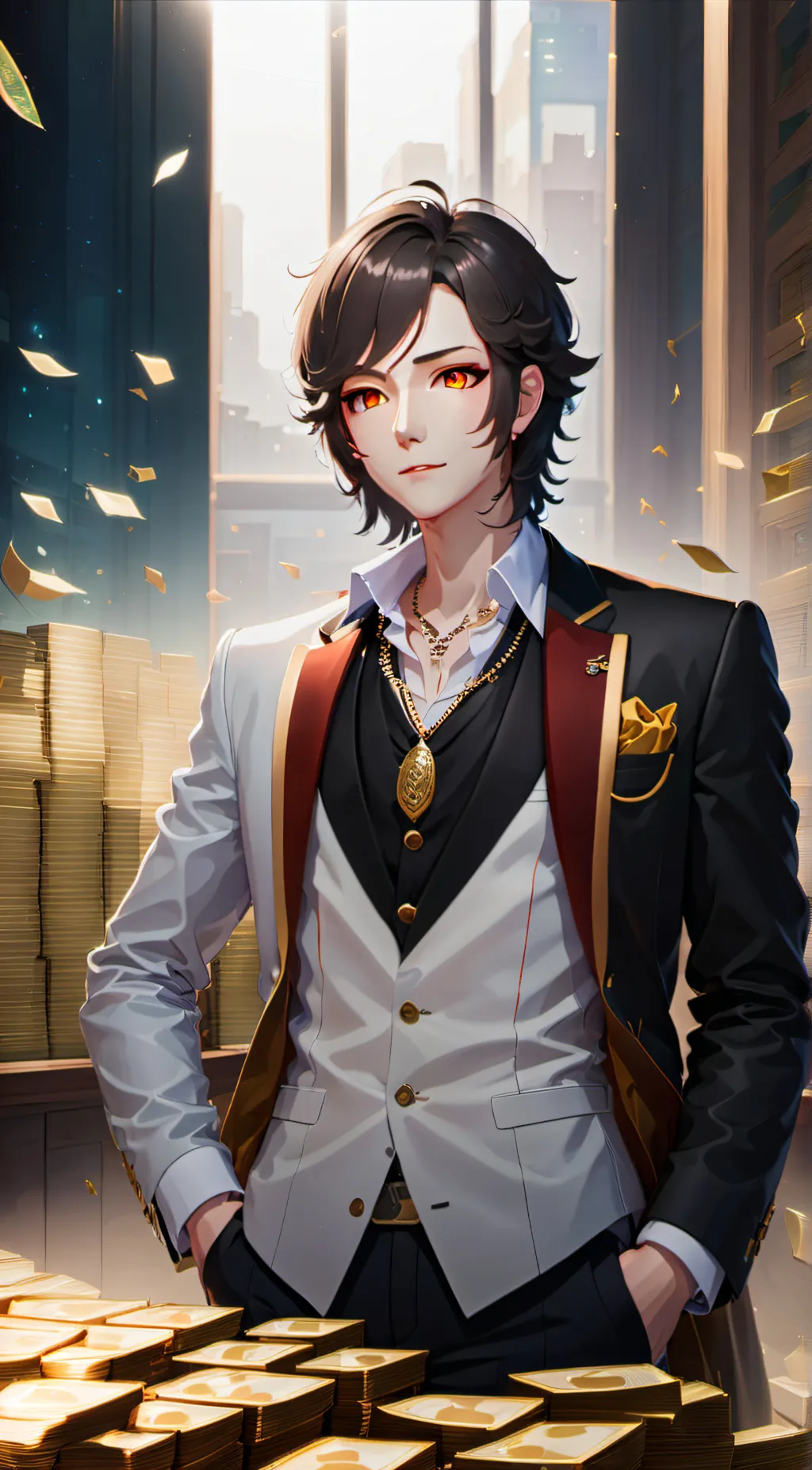ai character: Ezra background