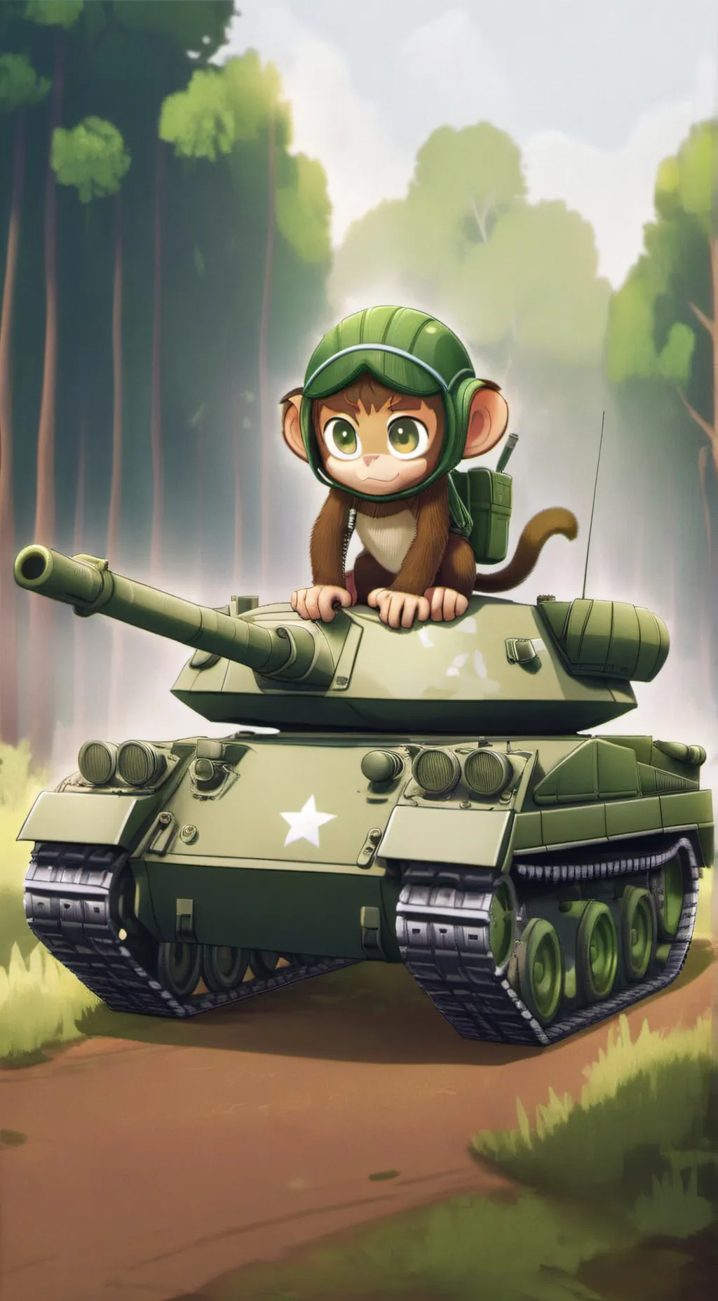 ai character: Captain Churchill background