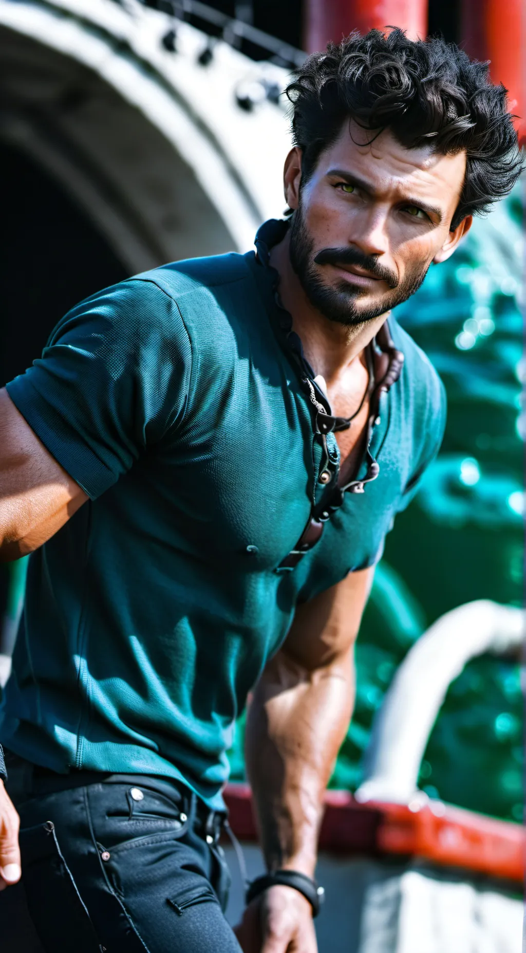 ai character: Derek Pitt background